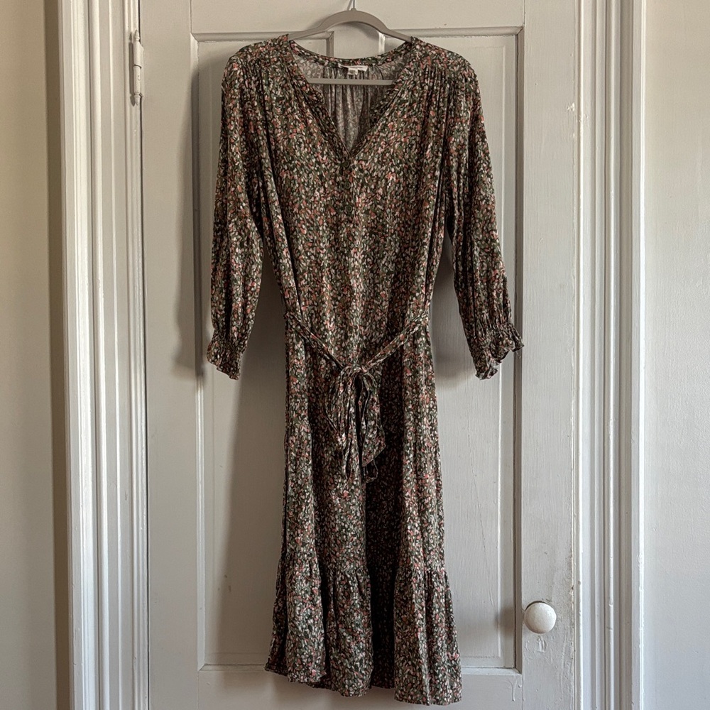 beachlunchlounge Multicolor Floral Midi Dress